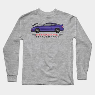 Blue Performance Long Sleeve T-Shirt